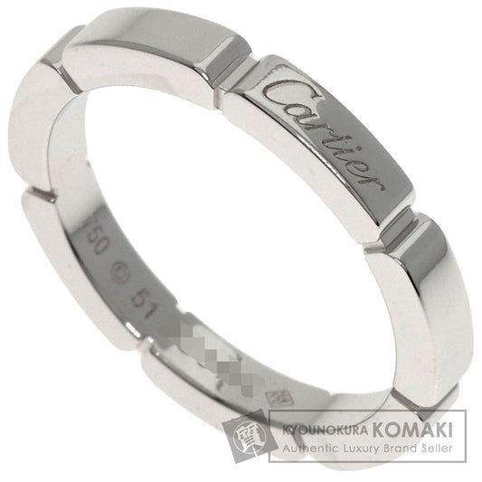 CARTIER Mayon PANTHERE #51 Ring K18 White Gold Ladies [Used]