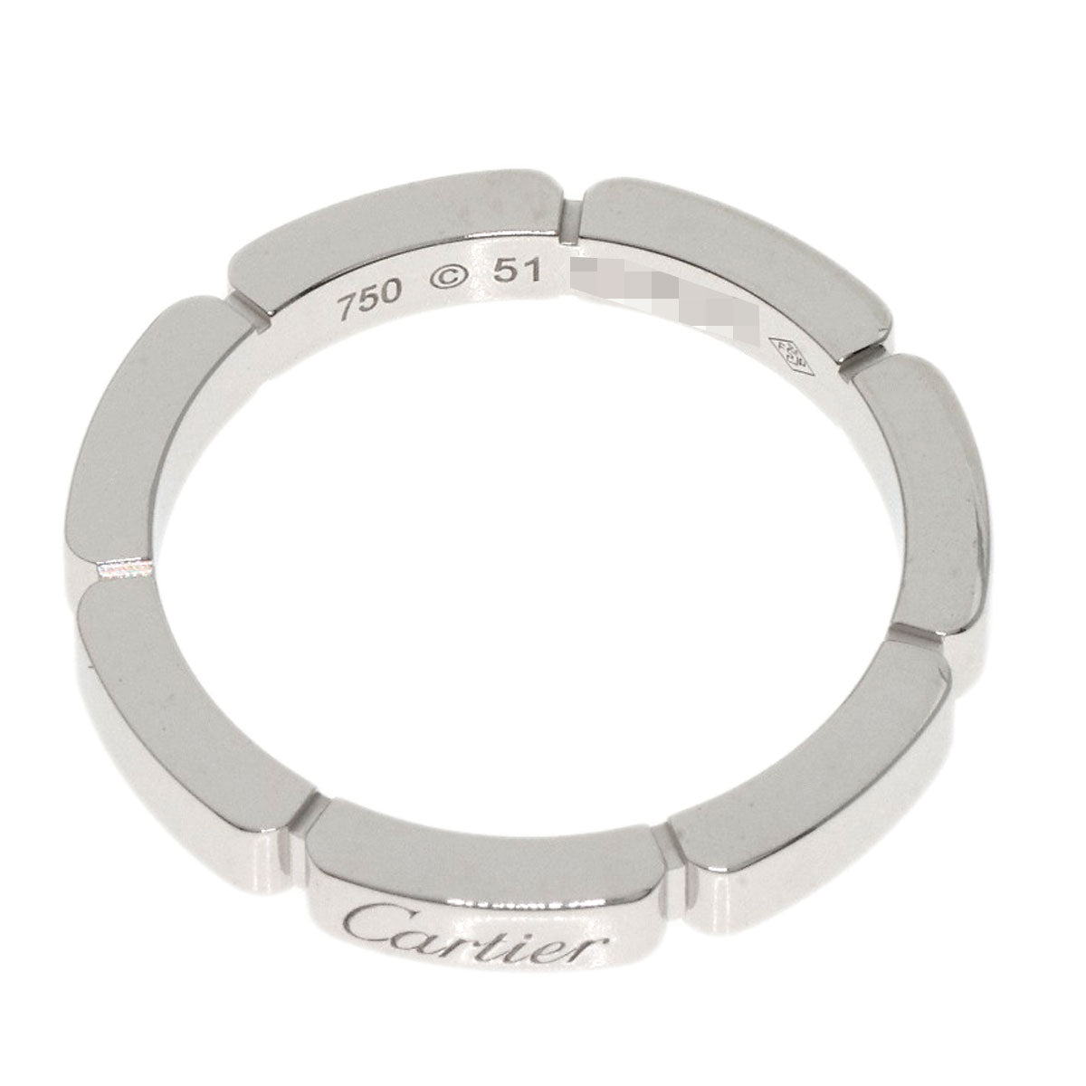 CARTIER Mayon PANTHERE #51 Ring K18 White Gold Ladies [Used]