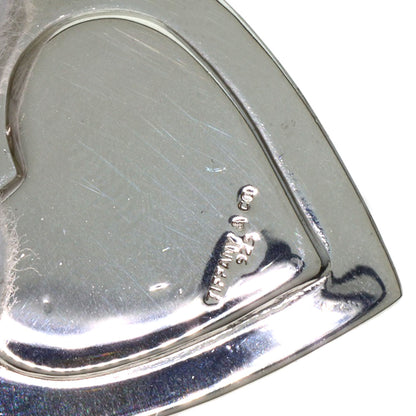 TIFFANY&Co. Heart Motif Plate Pendant top Silver 18K Yellow GoldLadies [Used]