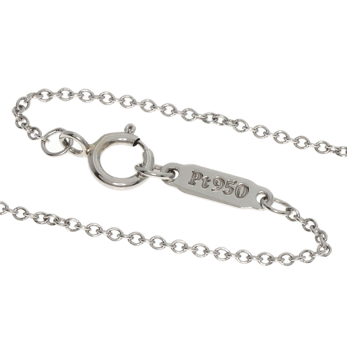 TIFFANY&Co. Victoria Mini Diamond Necklace Platinum PT950 Ladies [Used]