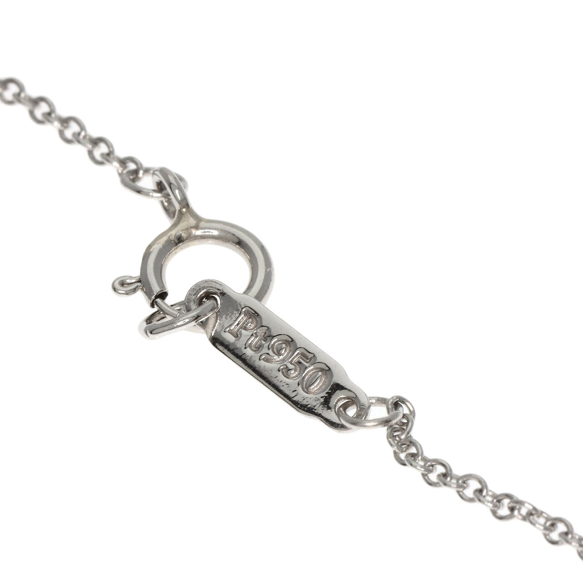 TIFFANY&Co. Victoria Mini Diamond Necklace Platinum PT950 Ladies [Used]