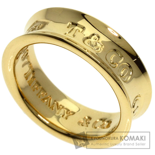TIFFANY&Co. 1837 Ring K18 Yellow Gold Ladies [Used]