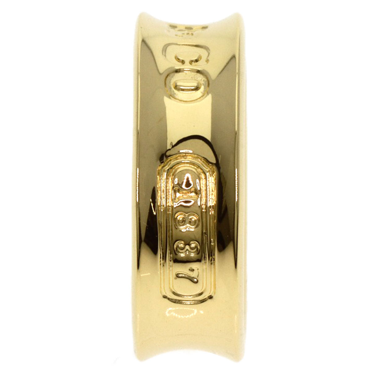 TIFFANY&Co. 1837 Ring K18 Yellow Gold Ladies [Used]