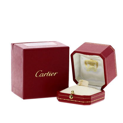 CARTIER Mini love ring # 48 Ring K18 Pink Gold Ladies [Used]