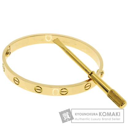 CARTIER LOVE Bracelets with screwdriver #16 Bracelet K18 Yellow Gold Ladies [Used]