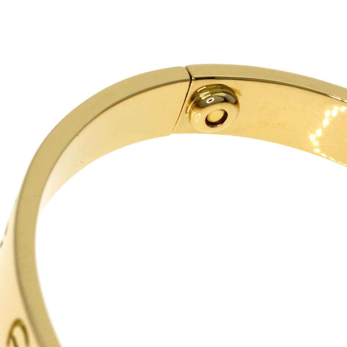 CARTIER LOVE Bracelets with screwdriver #16 Bracelet K18 Yellow Gold Ladies [Used]