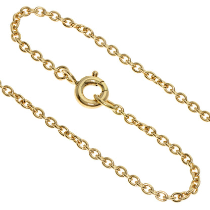 WALTHAM   swing diamond Necklace  K18 Yellow Gold Ladies [Used]