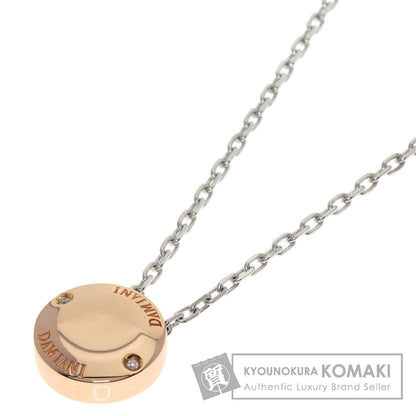 Damiani Brazoni Diamond Necklace K18 Pink Gold K18 White GoldLadies [Used]