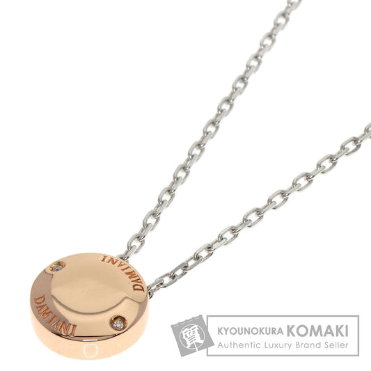 Damiani Brazoni Diamond Necklace K18 Pink Gold K18 White GoldLadies [Used]