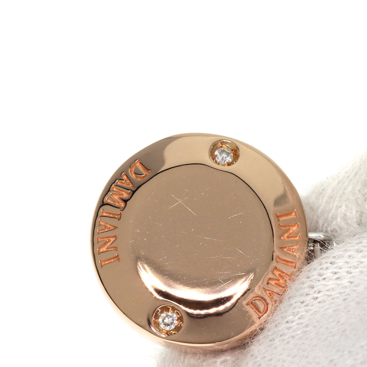 Damiani Brazoni Diamond Necklace K18 Pink Gold K18 White GoldLadies [Used]