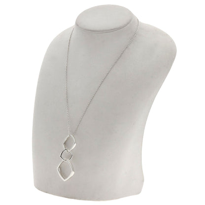 TIFFANY&Co. Triple Torque Necklace Silver Ladies [Used]
