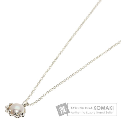 TIFFANY&Co. Olive Leaf Pearl Pearl Necklace Silver Ladies [Used]