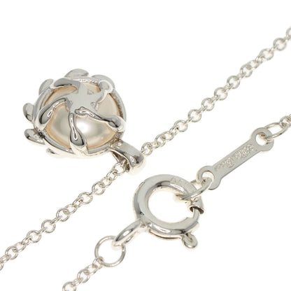 TIFFANY&Co. Olive Leaf Pearl Pearl Necklace Silver Ladies [Used]