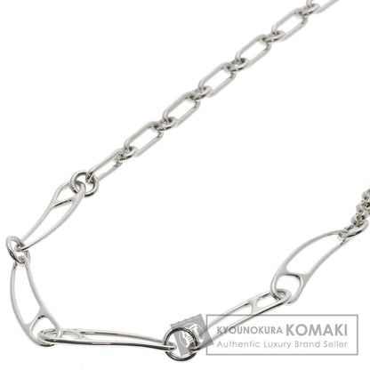HERMES Shane Dunkle Punk LG Necklace Silver Ladies [Used]