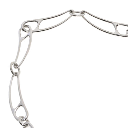 HERMES Shane Dunkle Punk LG Necklace Silver Ladies [Used]