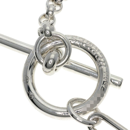 HERMES Shane Dunkle Punk LG Necklace Silver Ladies [Used]