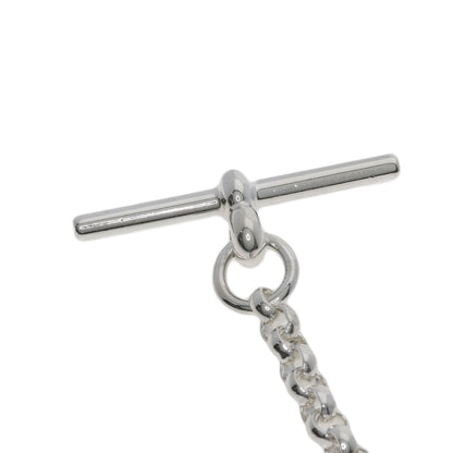 HERMES Shane Dunkle Punk LG Necklace Silver Ladies [Used]