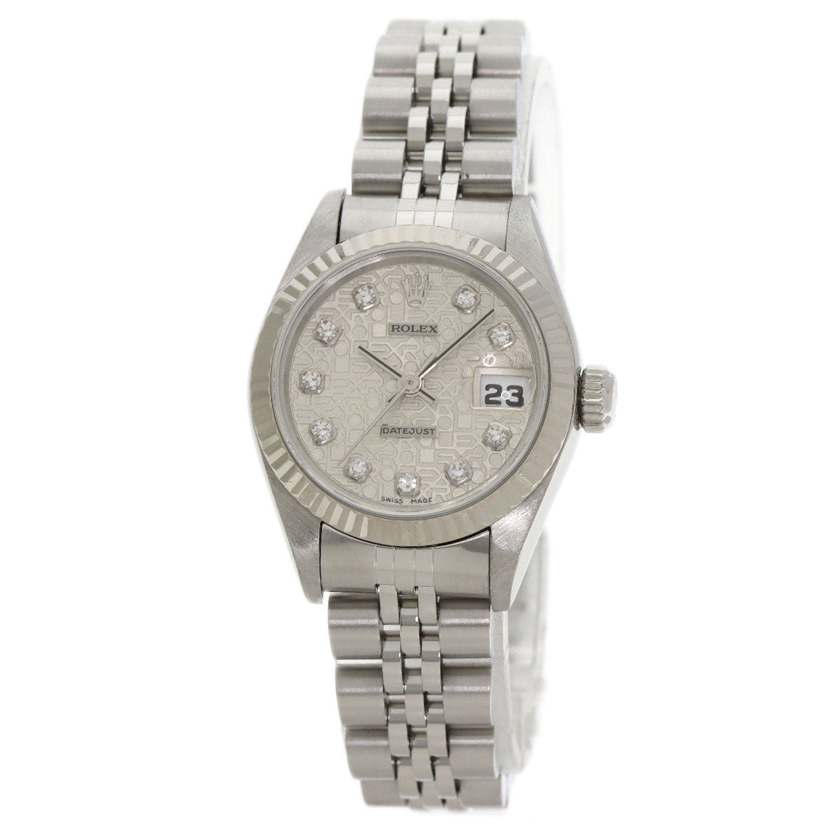 ROLEX DATEJUST 10P Diamond Watches 69174G Stainless Steel/Stainless Steel Ladies