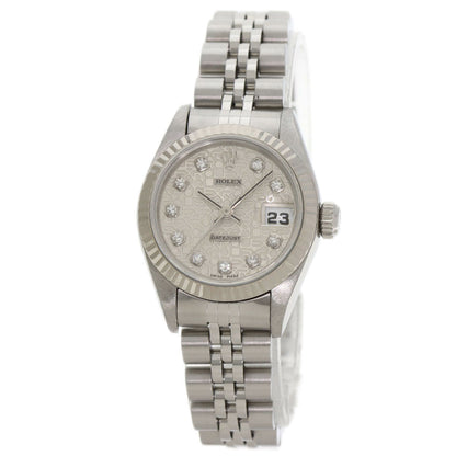 ROLEX DATEJUST 10P Diamond Watches 69174G Stainless Steel/Stainless Steel Ladies