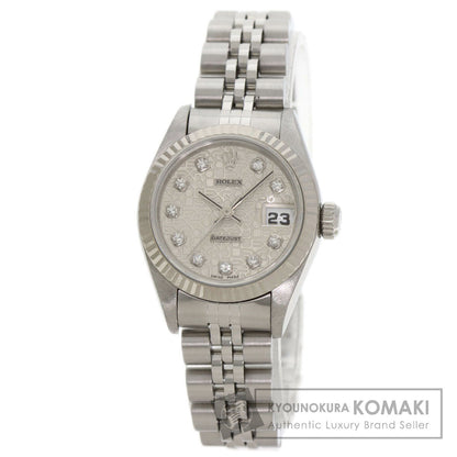 ROLEX DATEJUST 10P Diamond Watches 69174G Stainless Steel/Stainless Steel Ladies