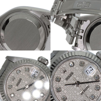 ROLEX DATEJUST 10P Diamond Watches 69174G Stainless Steel/Stainless Steel Ladies