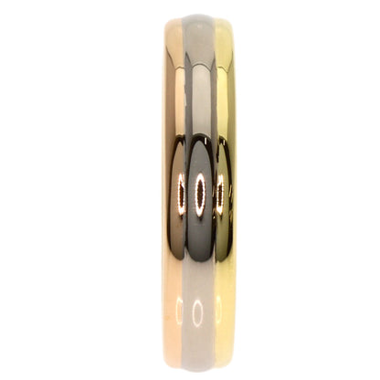 CARTIER Three-Color Wedding Ring K18 Yellow Gold 18K Pink GoldLadies [Used]