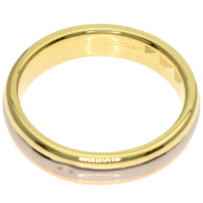 CARTIER Three-Color Wedding Ring K18 Yellow Gold 18K Pink GoldLadies [Used]