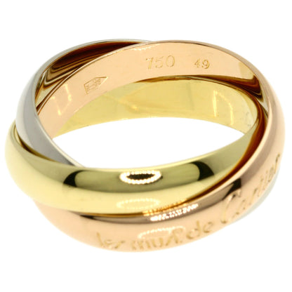 CARTIER Trinity #49 Ring K18 Yellow Gold K18 White GoldLadies [Used]