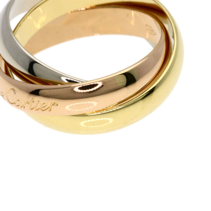 CARTIER Trinity #49 Ring K18 Yellow Gold K18 White GoldLadies [Used]