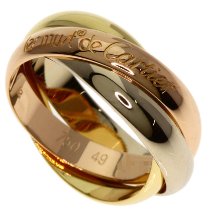 CARTIER Trinity #49 Ring K18 Yellow Gold K18 White GoldLadies [Used]