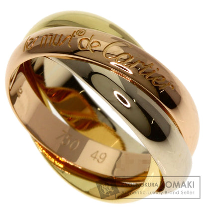 CARTIER Trinity #49 Ring K18 Yellow Gold K18 White GoldLadies [Used]