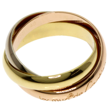 CARTIER Trinity #49 Ring K18 Yellow Gold K18 White GoldLadies [Used]