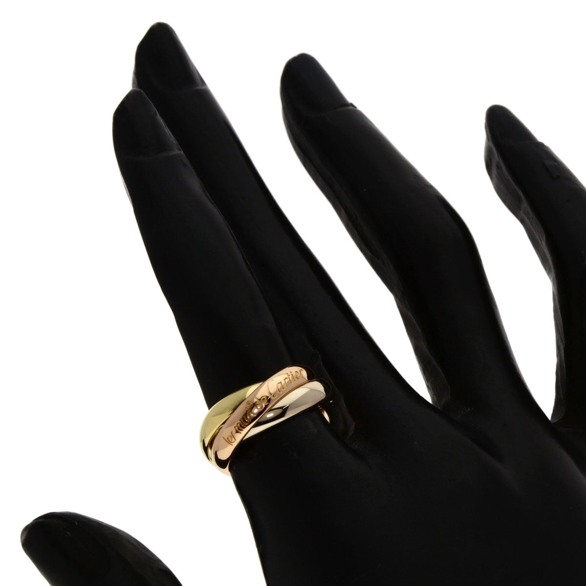 CARTIER Trinity #49 Ring K18 Yellow Gold K18 White GoldLadies [Used]