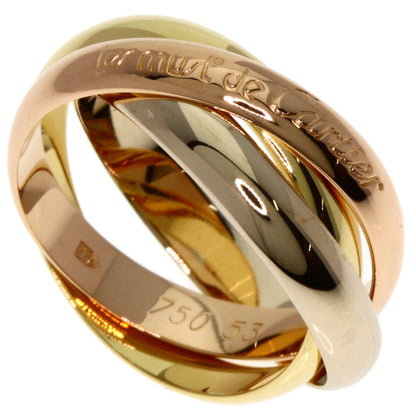 CARTIER Trinity #53 Ring K18 Yellow Gold K18 White GoldLadies [Used]