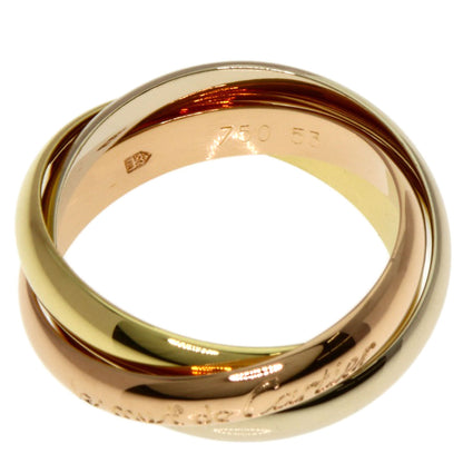 CARTIER Trinity #53 Ring K18 Yellow Gold K18 White GoldLadies [Used]
