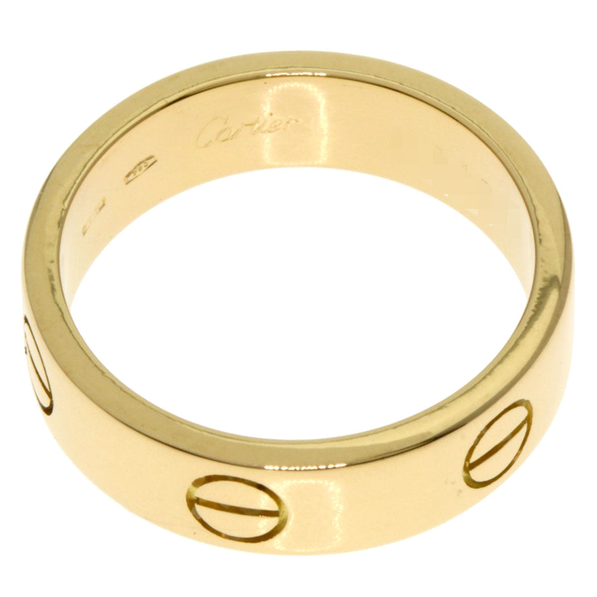 CARTIER love ring #56 Ring K18 Yellow Gold Ladies [Used]