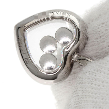 Chopard Happy diamond heart Necklace K18 White Gold Ladies [Used]