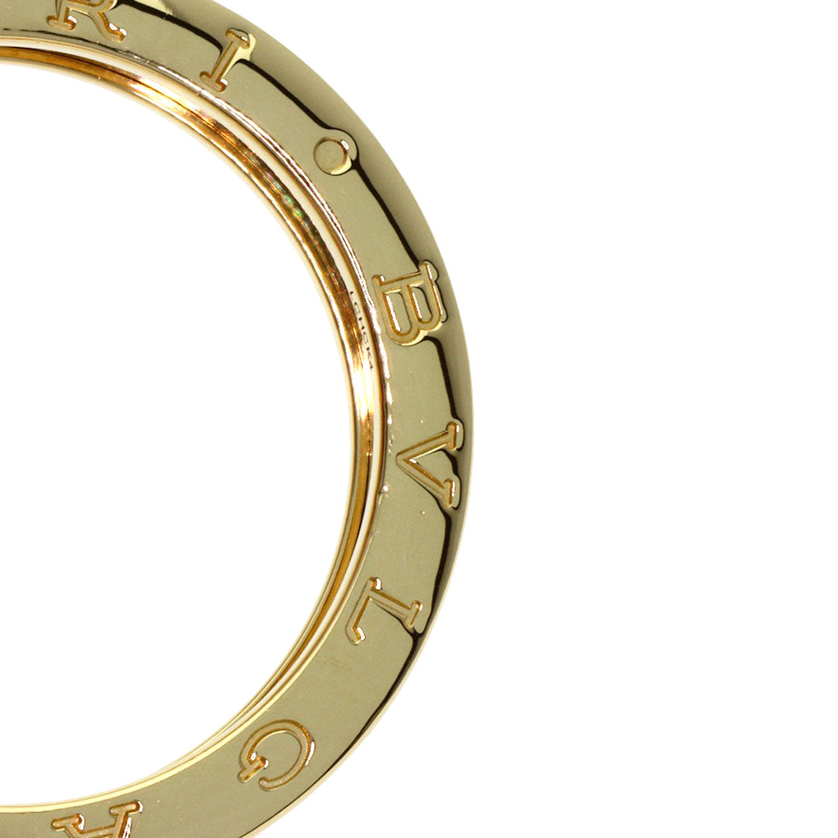 BVLGARI B.zero1 1 band XS #64 Ring K18 Yellow Gold Ladies [Used]