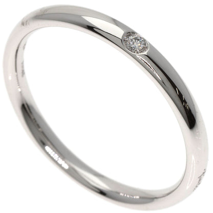 Pomellato 1P Diamond Wedding Band Ring K18 White Gold Ladies [Used]