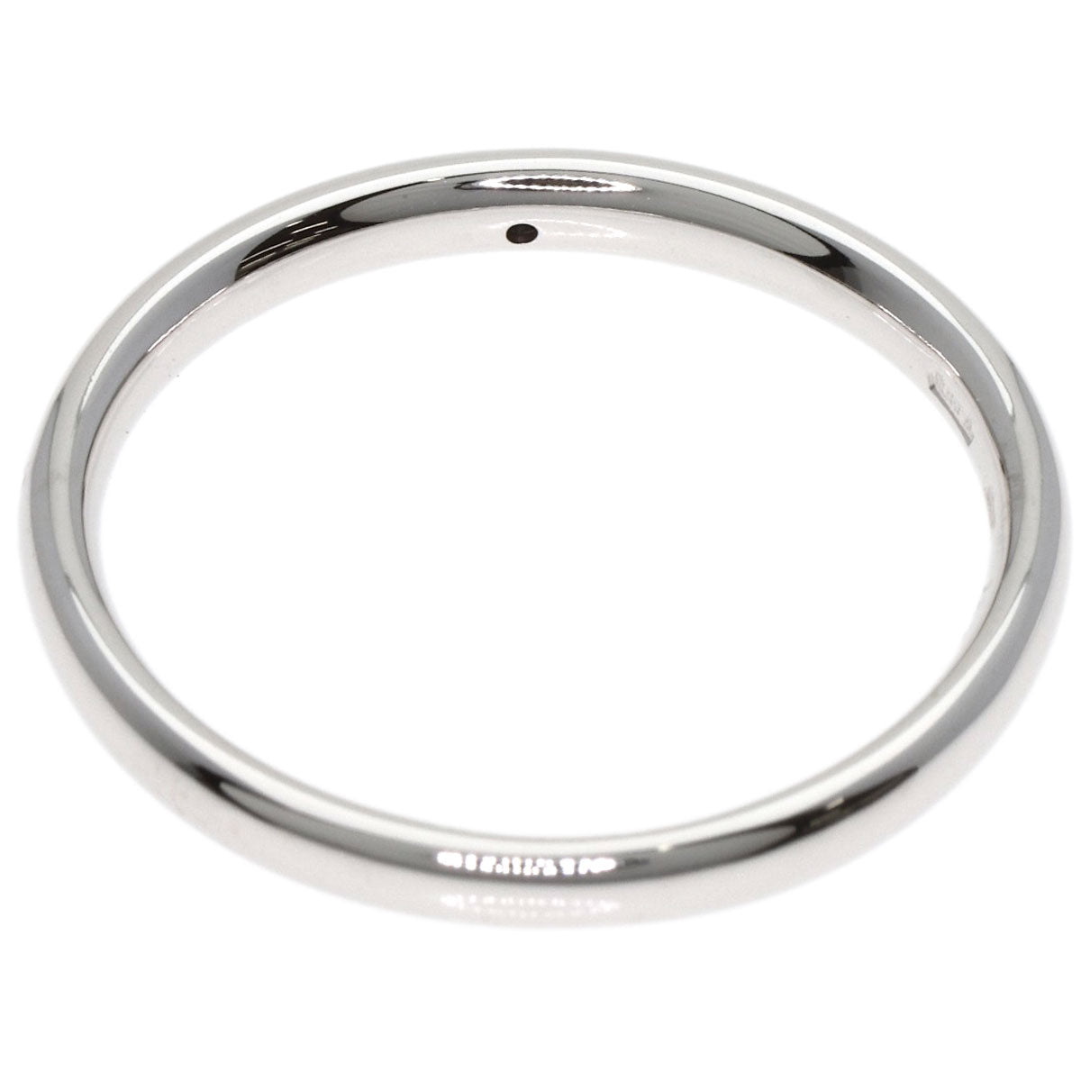 Pomellato 1P Diamond Wedding Band Ring K18 White Gold Ladies [Used]