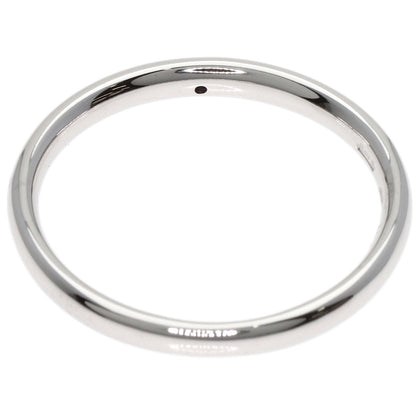 Pomellato 1P Diamond Wedding Band Ring K18 White Gold Ladies [Used]