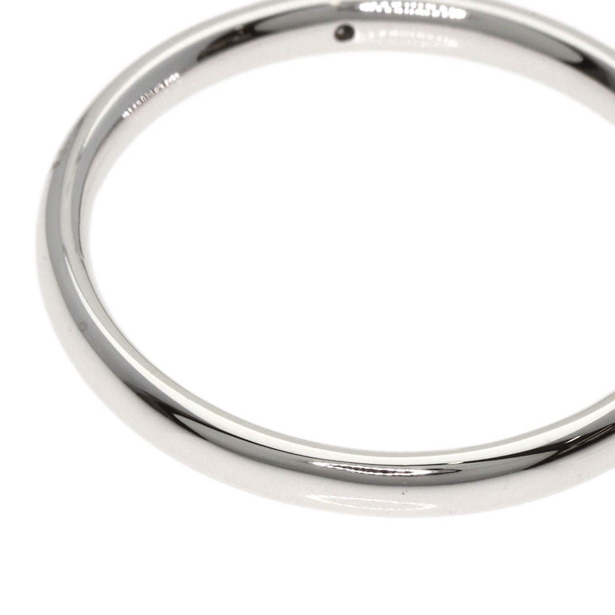 Pomellato 1P Diamond Wedding Band Ring K18 White Gold Ladies [Used]