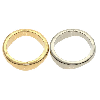 CARTIER Love Me Ring #47 Ring K18 Yellow Gold K18 White GoldLadies [Used]