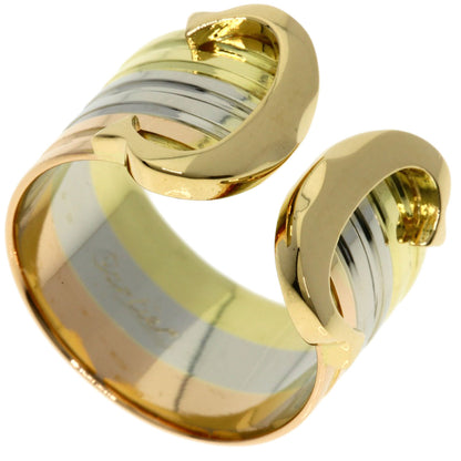 CARTIER C2 ring # 49 Ring K18 Yellow Gold K18 White GoldLadies [Used]