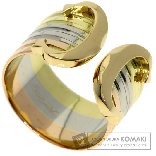 CARTIER C2 ring # 49 Ring K18 Yellow Gold K18 White GoldLadies [Used]