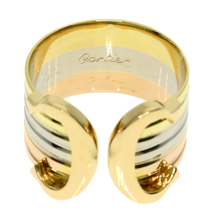 CARTIER C2 ring # 49 Ring K18 Yellow Gold K18 White GoldLadies [Used]