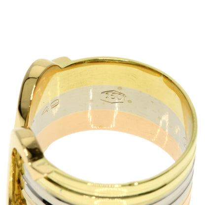 CARTIER C2 ring # 49 Ring K18 Yellow Gold K18 White GoldLadies [Used]