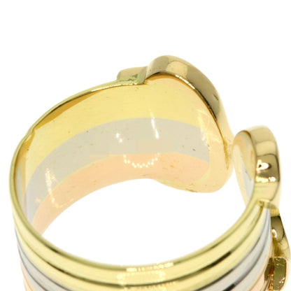 CARTIER C2 ring # 49 Ring K18 Yellow Gold K18 White GoldLadies [Used]