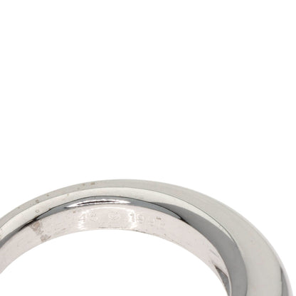 CARTIER C de Cartier Solitaire #48 Ring K18 White Gold Ladies [Used]