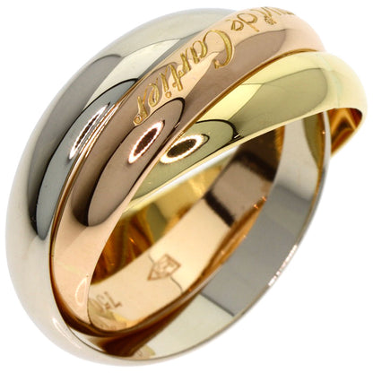 CARTIER Trinity #51 Ring K18 Yellow Gold 18K Pink GoldLadies [Used]
